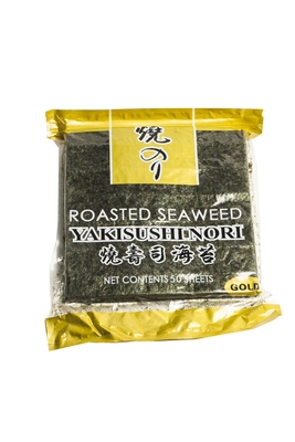 L'OEM nettoient à l'aspirateur les sushi japonais Nori Seaweed Dried Algae Sheets de Yaki