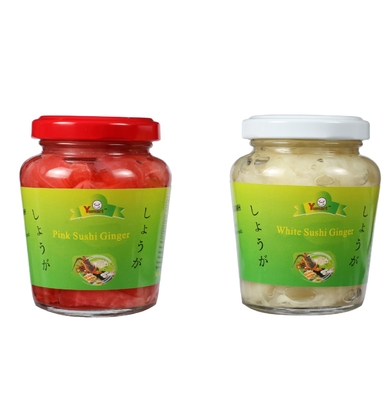 Sushi marinés organiques frais Ginger Sliced And Strip 160g/bouteille