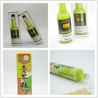 Le wasabi pur de raifort de moutarde colle 43g pour des assaisonnements de sushi
