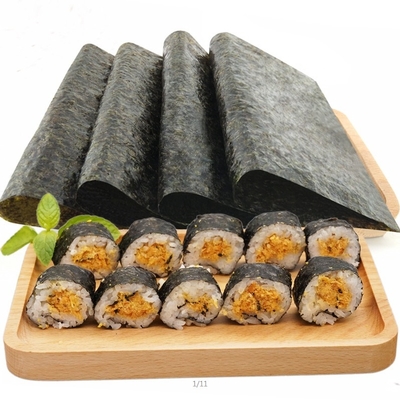 Yaki lisse rôti Nori Seaweed 100 feuilles emballent