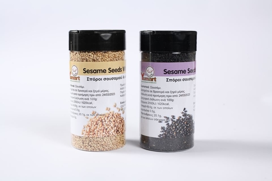300g a rôti les graines de sésame noires pour des sautés