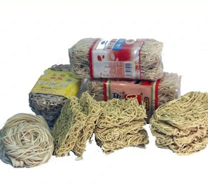 Nouilles instantanées d'oeufs du style chinois 400g avec la cuisine rapide en vrac de Ramen de farine de blé