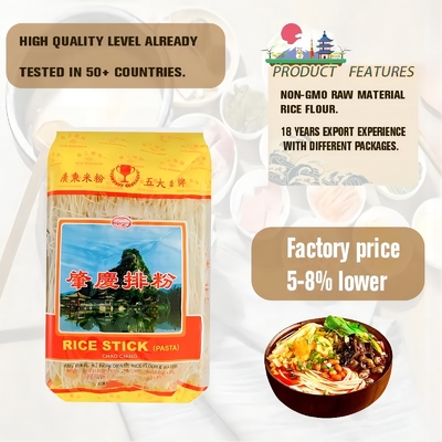 Zhaoqing/Xinzhu 500g a séché la nouille de cuisine rapide de nouilles de bâton de riz
