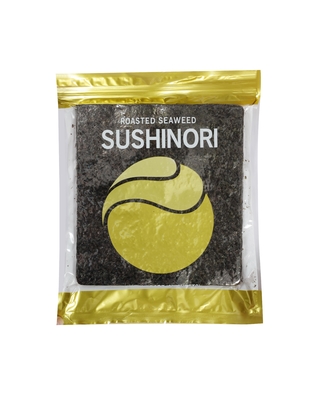les sushi Nori Roasted Dried Seaweed de longueur de 21cm 100 feuilles emballent