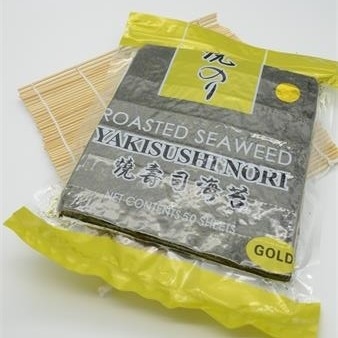 Alga Sushi Yaki Nori Seaweed rôtie 10 feuilles