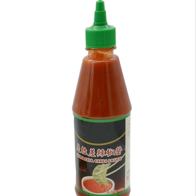 Bouteille en plastique Chili Powder Sauce Hot Spicy 482g*12bottles de magasin