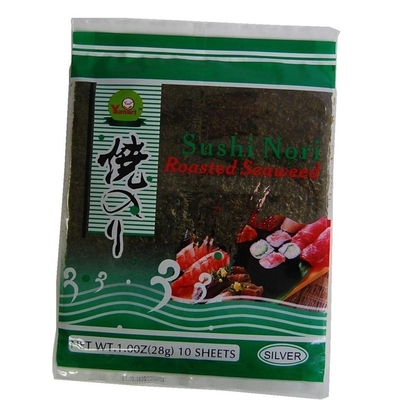 28g Yaki cacher Nori Seaweed 10 feuilles avec l'emballage original
