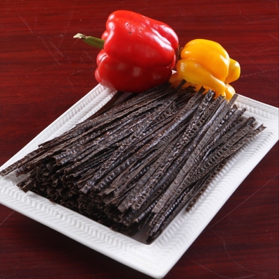 Nouilles chinoises organiques libres Bean Pasta Spaghetti noir de soja de gluten cacher halal