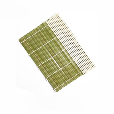 roulement en bambou vert Mat Japanese Sushi Roller de sushi de 27*27cm