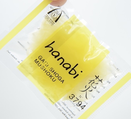 HACCP 10g découpé en tranches à emporter a mariné des sushi Ginger In Sweet Vinegar