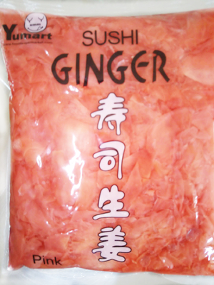 certificat HALAL mariné frais de Ginger Sour Spciy Sweet des sushi 1kg