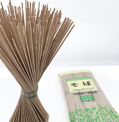 Saveur sèche de sarrasin de la perte de poids 1kg de nouilles de Soba d'Udon de style chinois noir