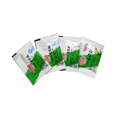 Le cognassier du Japon japonais de Wasabia de sushi saupoudre le mini wasabi du sachet 3g