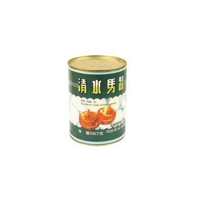 Les légumes fruits en boîte doux de 425g 567g la macre commune en sirop