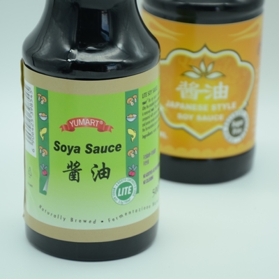 250ml style chinois Jade Bridge Soy Sauce Light foncée pour le supermarché