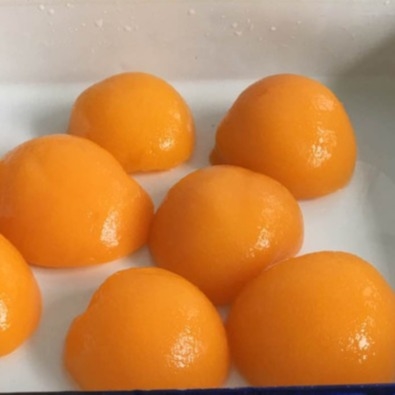 Pêche jaune en boîte par fruit instantané en sirop léger 425g 820g