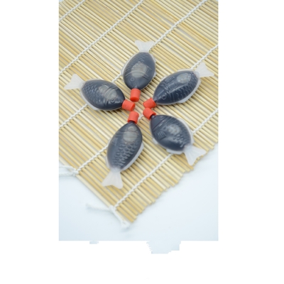 la forme de casier de poissons 10ml emportent la sauce de soja pour les restaurants japonais