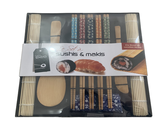 Sushi japonais en bambou de Kit Full DIY de roulement de sushi faisant le kit