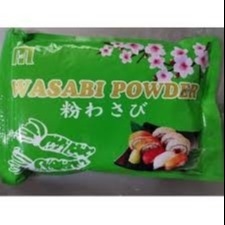 Le wasabi japonais de raifort saupoudre des épices assaisonnant le goût épicé de wasabi