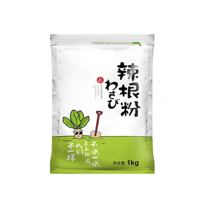 Le wasabi de la meilleure qualité de raifort de style japonais saupoudre l'assaisonnement de la pâte 1kg