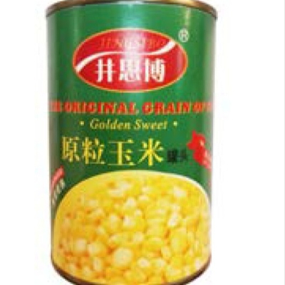 250G a mis en boîte des légumes congelant le maïs doux de noyau de maïs