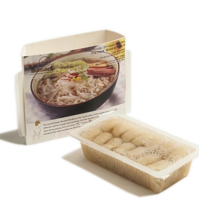 Non calories Sugar Free inodore de nouille konjac de GMO Shirataki basses