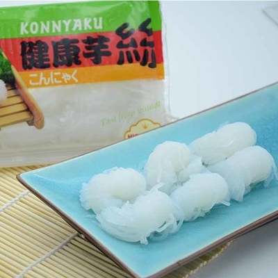Nouilles à faible teneur en matière grasse de fibre d'avoine de Shirataki de nouilles konjac libres de pâtes de gluten d'OEM