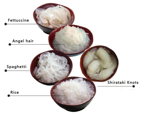 Nouille konjac Sugar Free Health Food de Shirataki de bas carburateur organique chinois