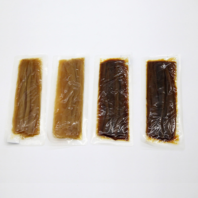 18cm Brown a mariné la tranche de bande de Kanpyo de sushi dans les sachets en plastique 100g
