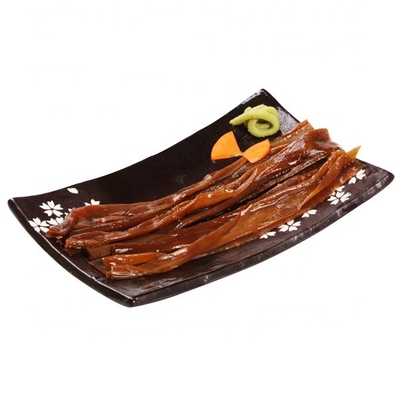 18cm Brown a mariné la tranche de bande de Kanpyo de sushi dans les sachets en plastique 100g
