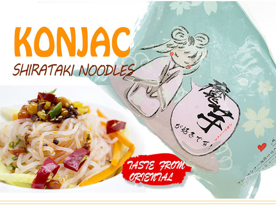 Riz konjac libre de Shirataki de bas de calories de Shirataki gluten konjac de nouille