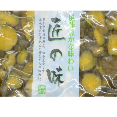 Les sushi Shibazuke ont mariné le goût salé doux découpé en tranches du concombre 500g