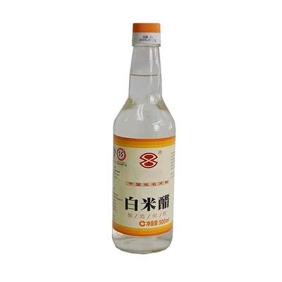 bouteille blanche en verre du liquide non OGM au vinaigre de riz de sushi de 150ml 500ml