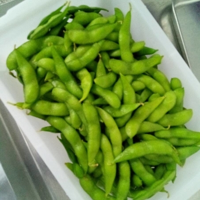 IQF a épluché le soja d'Edamame Beans Kernels Frozen Green avec des cosses