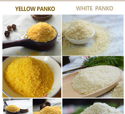 le pain japonais de Panko de sac de la vente au détail 500g pane la taille granulaire blanche de la couleur 5mm